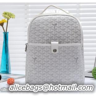 2015 New Cheap Goyard Backpack 8990 White