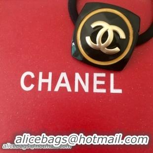 Luxury Chanel CC Hair Accessory A58306 Black/Gold 2018