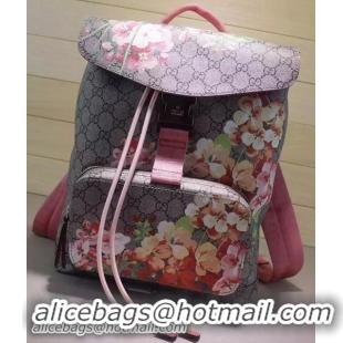 New Design Gucci GG Blooms Backpack 405019 Pink