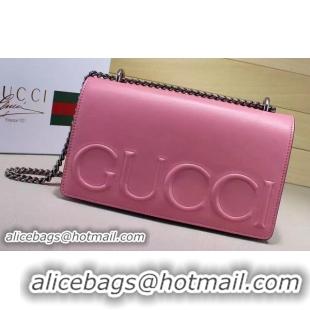 Cheapest 2016 Gucci XL Calfskin Leather mini Bag 421850 Pink