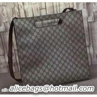 Buy Hot Style Gucci XL GG Supreme Canvas Tote Bag 419582 Brown