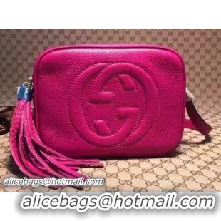 Best Price Gucci Soho Calfskin Leather Disco Bag 308364 Rose