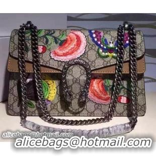 Best Quality Gucci Dionysus Bee Medium Shoulder Bag 421980 Wheat