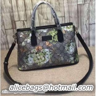 Best Price GUCCI GG Supreme Blooms Tote Bag 429019 Green