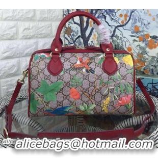 Hot Sale Design Gucci Blooms GG Supreme Top Handle Bags 409529 Red