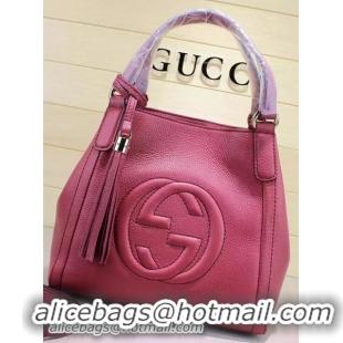 Free Shipping Promotion Gucci Soho Leather Shoulder Bag 336751 Rose