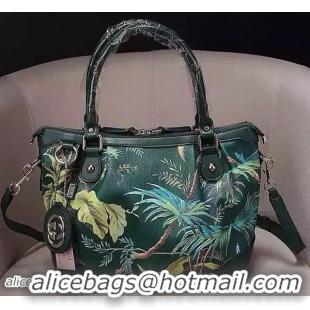 Newly Launched Gucci Blooms Tote Bag 247902 Green