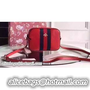 Most Popular Gucci Calfskin Leather Shoulder Bag 412008 Red