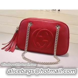 Original Hot Sell Gucci Soho Shoulder Bags 308983 Red