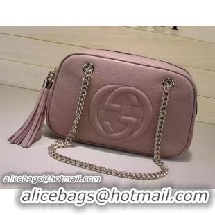 Imitation Faux Gucci Soho Shoulder Bags 308983 Pink