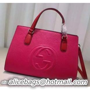 Cheap GUCCI Soho Leather Top Handle Bag 431571 Rose