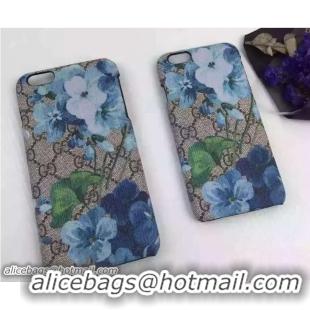 Buy Discount Gucci Iphone Cover Blue Blooms