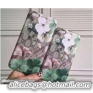 Duplicate Gucci Iphone Cover Green Blooms