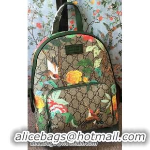 Best Grade Gucci Limited Edition GG Supreme Backpack 427042 Green