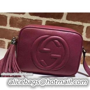 Good Product Gucci Soho Leather Disco Small Bag 308364 Antiqued Rose