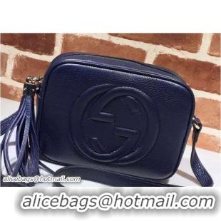 Shop Cheap Gucci Soho Leather Disco Small Bag 308364 Royal Blue