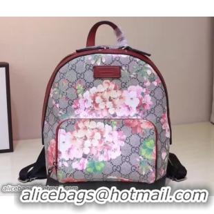 Best Product Gucci GG Supreme Small Backpack Bag 427042 Blooms Red