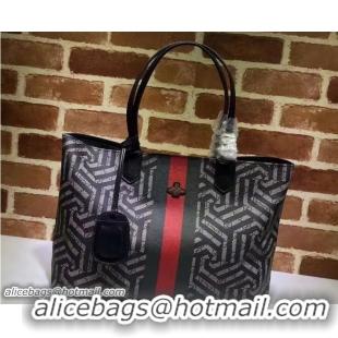 Top Design Gucci GG Supreme Web Medium Tote Bag 429002 Caleido Web Bee