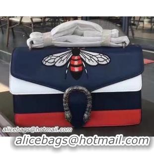 Good Quality Gucci mini Dionysus Shoulder Bag 400249 Royal&Red&White