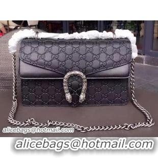 Big Discount Gucci mini Dionysus Shoulder Bag 400249 Black