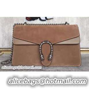 Buy Discount Gucci Dionysus Suede Shoulder Bag 403348 Khaki