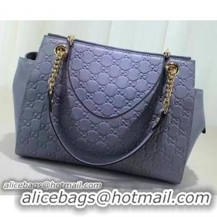 Low Price Gucci Soft Gucci Signature Shoulder Bag 453771 Purple