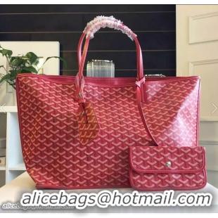 Buy Discount Goyard Latest Style Anjou Reversible Bag GM 2398 Red