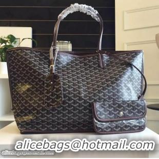 Low Cost Goyard Latest Style Anjou Reversible Bag GM 2398 Coffee