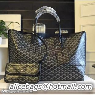 Top Quality Goyard Latest Style Anjou Reversible Bag GM 2398 Black