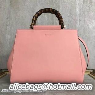 Most Popular Gucci Nymphea Top Handle Bag Cowhide Leather 453766 Pink