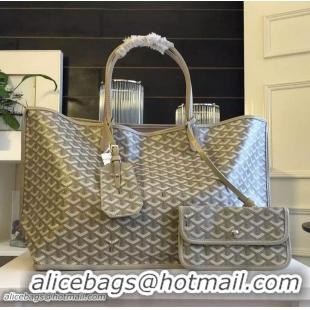 High Quality 2016 Goyard Latest Style Anjou Reversible Bag GM 2398 Grey