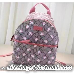 Discount Fashion Gucci Children'S GG Supreme Canvas Backpack 271327 Flowers