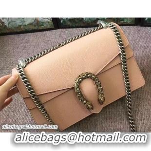 Buy New Cheap Gucci Dionysus Leather Shoulder Small Bag 400249 Nude 2017