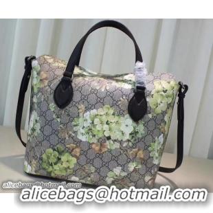 Best Product Gucci GG Supreme Small Top Handle Tote Bag 429147 Blooms Green