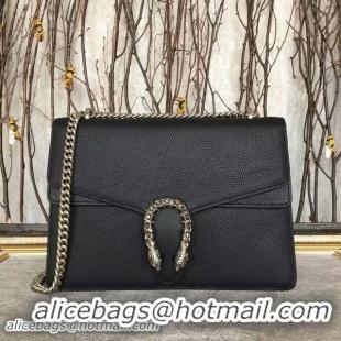 Pretty Style Gucci Dionysus Lichee Pattern Shoulder Bag 403348 Black