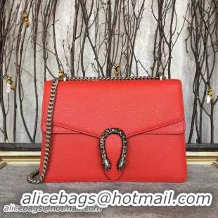 Stylish Gucci Dionysus Lichee Pattern Shoulder Bag 403348 Red