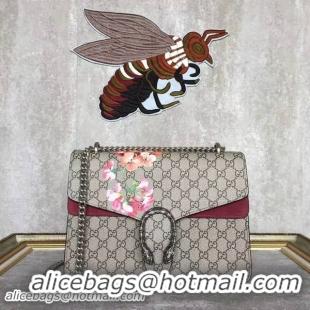 Discount Gucci Dionysus GG Canvas Shoulder Bag 403348 Wine