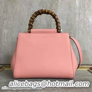 Buy Luxury Gucci Nymphea Mini Top Handle Bag Cowhide Leather 453767 Pink