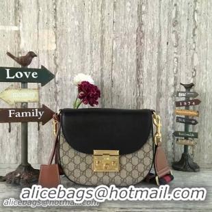 Charming Gucci GG Canvas Shoulder Bag 453189 Black&Brown