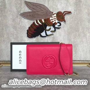 Discount Fashion Gucci Padlock Series Shoulder Bag 400313A Pink