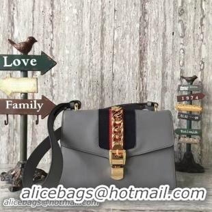 Classic Gucci GG Marmont Shoulder Bag 421882 Grey