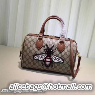 Traditional Discount Gucci Limited Edition GG Supreme Top Handle Bag 409529 Bee