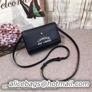 Durable Gucci Animalier mini Shoulder Bag 460117 Black