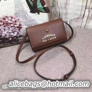 New Style Gucci Animalier mini Shoulder Bag 460117 Brown