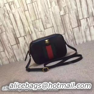 Charming Gucci Soho Calfskin Leather Shoulder Bag 412009 Black