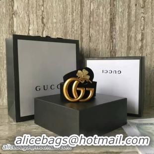 Best Price Gucci Suede Leather Belt 68848 Black