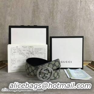 Well Crafted Gucci Original Calf Leather 4.0CM Belt 68885D