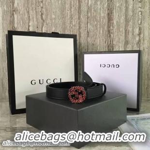 Shop Cheap Gucci 2.5cm Original Leather Belt 17418B