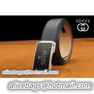 Durable Gucci 34mm Leather Belt GG0805 Black