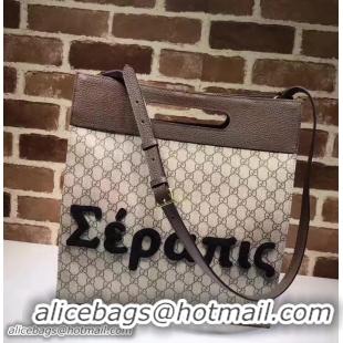 Pretty Style Gucci Soft GG Supreme Embroidered Donald Duck Tote 463491 2017